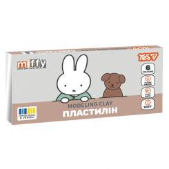 Наборы для лепки - Пластилин Yes Miffy 6 цветов (540726)