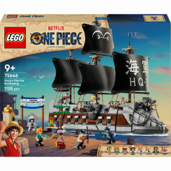 Конструктор LEGO One Piece Морський бойовий корабель Ґарпа (75646)