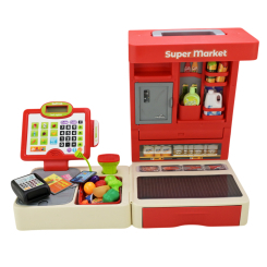 Наборы профессий - Игровой набор Shantou Jinxing Супермаркет 57 предметов (HS5599)