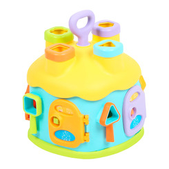 Розвивальні іграшки - Сортер Bebelino Будинок із ключиками (58142)