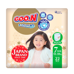 Товары по уходу - Трусики-подгузники Goo.N Premium soft 3XL (18-30 кг) 22 штуки (F1010101-160)