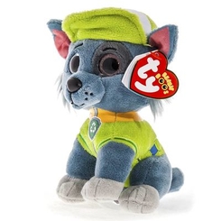 Персонажи мультфильмов - Мягкая игрушка Пес Рокки TY Paw Patrol маленький (41212)