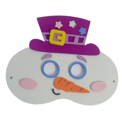 Аксессуары для праздников - Маска Apli Krapli Сделай сам Снеговик (2252536969018) Аксессуары для праздников - Маска Apli Krapli Сделай сам Снеговик (2252536969018)