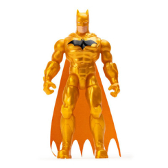 Фигурки персонажей - Фигурка Batman Бэтмен золотой 10 см со сюрпризом (6055946/6055946-3)