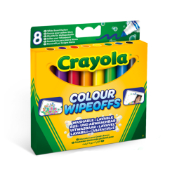 Канцтовари - Набір фломастерів Crayola для сухого стирання 8 шт (256254.012)