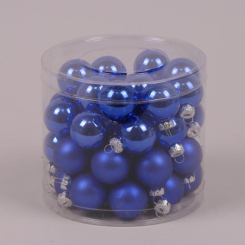 Аксесуари для свят - Кульки скляні Flora D-3 см. 45шт(44535) (MR35670)