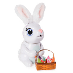 Фигурки животных - Интерактивная игрушка Zoomer Голодный кролик Хрумчик (SM14435/2544)