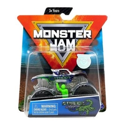 Транспорт і спецтехніка - Машинка Monster jam Стінгер із фігуркою 1:64 (6044941-6)