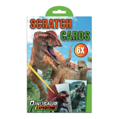 Товари для малювання - Скретч-розмальовка Moxy Dinosaur expedition (961039)