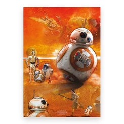 Скретч-карти і постери - Плакат ABYstyle Star Wars Робот BB8 (ABYDCO331)