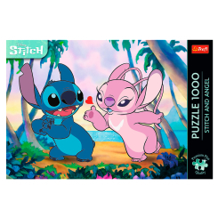 Пазли - Пазл Trefl Premium Lilo and Stitch 1000 елементів (12079)