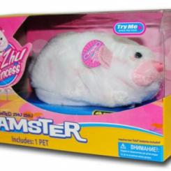 Мягкие животные - Интерактивная игрушка хомяк принцесса Крестная фея Zhu Zhu Pets (81107)