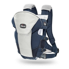 Товари для догляду - Ерго-нагрудний рюкзак-кенгуру для немовлят Chicco Ultrasoft Magic Синій з сірим (1120710703)