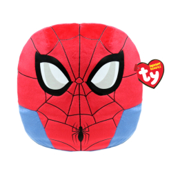 Персонажі мультфільмів - Подушка TY Squish-a-boos Spiderman 20 см (39254)