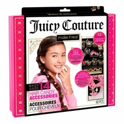 Набори для рукоділля - Набір для створення прикрас для волосся Make it Real Juicy Couture Вишуканий стиль (MR4406)