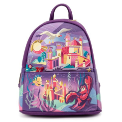Рюкзаки и сумки - Рюкзак Loungefly Disney Ariel Castle collection mini (WDBK1749)