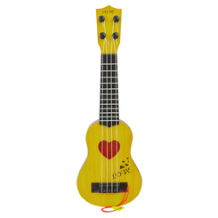 Музыкальные инструменты - Игрушечная гитара Shantou Jinxing жолтая (185A/2)