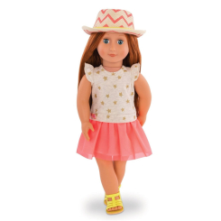 Ляльки - Лялька Our Generation Клементин у сукні з капелюшком 46 см (BD31138Z)