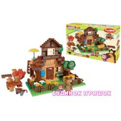 Конструкторы с уникальными деталями - Конструктор Маша и Медведь. Дом Медведя 162 элем. (0057098)