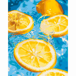 Товари для малювання - Картина за номерами Brushme Освіжаючий лимон 40х50 см (BS54307) Товари для малювання - Картина за номерами Brushme Освіжаючий лимон 40х50 см (BS54307)