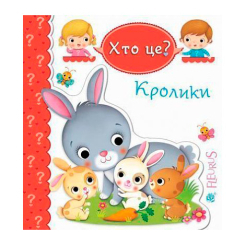 Книги для самых маленьких (0-3 года) - Книжка «Кролики» Емілія Бомон та Наталя Беліно (9789661051392)