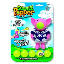 Антистрес іграшки - Іграшка Squeeze Popper Стріляюче звірятко Свинтус (54300)