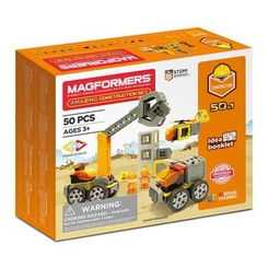 Магнитные конструкторы - Магнитный конструктор Magformers Строительство 50 элементов (717004)