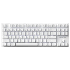 Клавиатура и мыши - Клавиатура GamePro Genesis Joker Outemu Red Swithes USB White (MK124W)