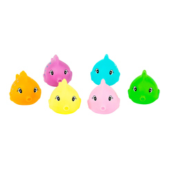 Игрушки для ванны - Набор игрушек для ванны Bebelino Цветные рыбки (57090)