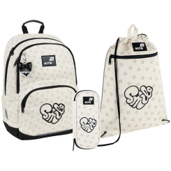 Рюкзаки та сумки - Шкільний набір Kite Education Shimmer and smile (SET_K26-585M-2)