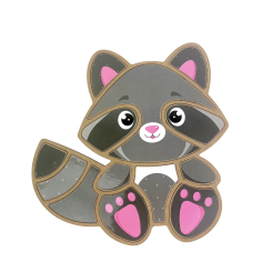 Розвивальні іграшки - Сортер Apli Krapli Єнот (2222422951014)