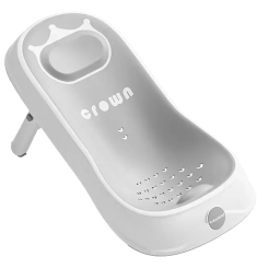 Товари для догляду - Гірка для купання натяжна Babyhood Корона сіра (BH-221) Товари для догляду - Гірка для купання натяжна Babyhood Корона сіра (BH-221)