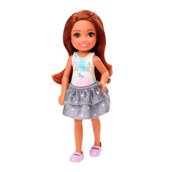 Ляльки - Лялька Barbie Club Chelsea у топі з єдинорогом (DWJ33/GHV63)