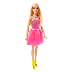 Куклы - Кукла Блестящая В светло-розовом платье Barbie (T7580 / DGX82) (T7580/DGX82)