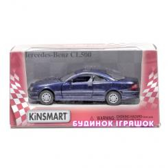Транспорт і спецтехніка - Іграшка машина металева інерційна Kinsmart Mercedes-Benz CL500 у кор (KT5043W)