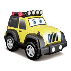 Уцененные игрушки - Уценка! Машинка игрушечная Bb Junior Jeep Wrangle свет/звук (16-81201)
