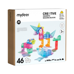 Магнитные конструкторы - Магнитный конструктор Mideer Building blocks 46 деталей (MD1407) Магнитные конструкторы - Магнитный конструктор Mideer Building blocks 46 деталей (MD1407)