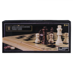 Настільні ігри - Настільна гра Spin Master Шахи та шашки (SM34807/6075860)