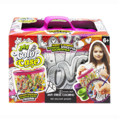 Набори для творчості - Набір для розфарбовування Danko toys My color case Love (COC-01-04U)