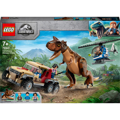 Конструкторы LEGO - Конструктор LEGO Jurassic World Преследование динозавра карнотавр (76941)