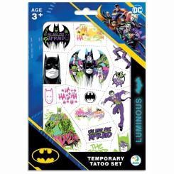 Косметика - Набір тимчасових татуювань Dodo DC Batman Герої Готем Сіті (200548) Косметика - Набір тимчасових татуювань Dodo DC Batman Герої Готем Сіті (200548)