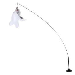 Игрушки для котов - Игрушка-дразнилка для кошек Friend is Перышко на присоске (KR-12227) Игрушки для котов - Игрушка-дразнилка для кошек Friend is Перышко на присоске (KR-12227)