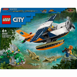 Конструкторы LEGO - ​Конструктор LEGO City Водный самолет для исследования джунглей (60425)