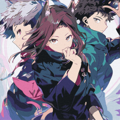 Товари для малювання - Картина за номерами Ідейка Міцна дружба 40 х 40 см (KHO8392)