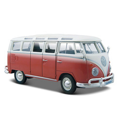 Автомодели - Авто VW bus Samba (1 24) (31956 red cream)