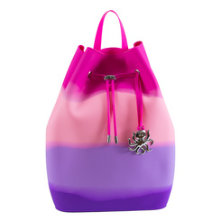 Рюкзаки та сумки - Рюкзак Tinto Zipline силіконовий бузково-рожевий (ZP11.49) (BP22.49)