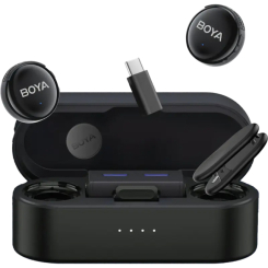 Микрофоны - Беспроводной микрофон Boya Type-C/TRS Black (LINK 3-02)