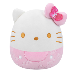 М'які тварини - М'яка іграшка Squishmallows Хелоу Кітті у рожевому 20 см (SQSN00497)
