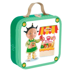 Пазли - Пазли 4 шт у валізі Зої грає в магазин 43 елементи (J02878)