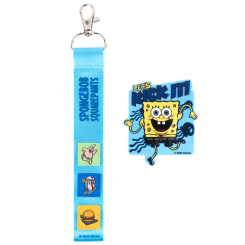 Бижутерия и аксессуары - Набор бейдж на липучке и подвеска Kite SpongeBob SquarePants (SB25-3010)
